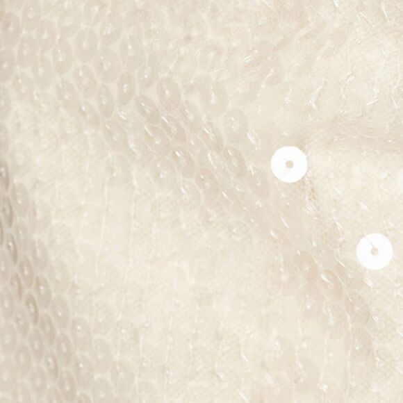 RevolveMore To Come Georgie Pant Ivory White Sequin Wide Leg High Rise - S - Picture 3 of 10